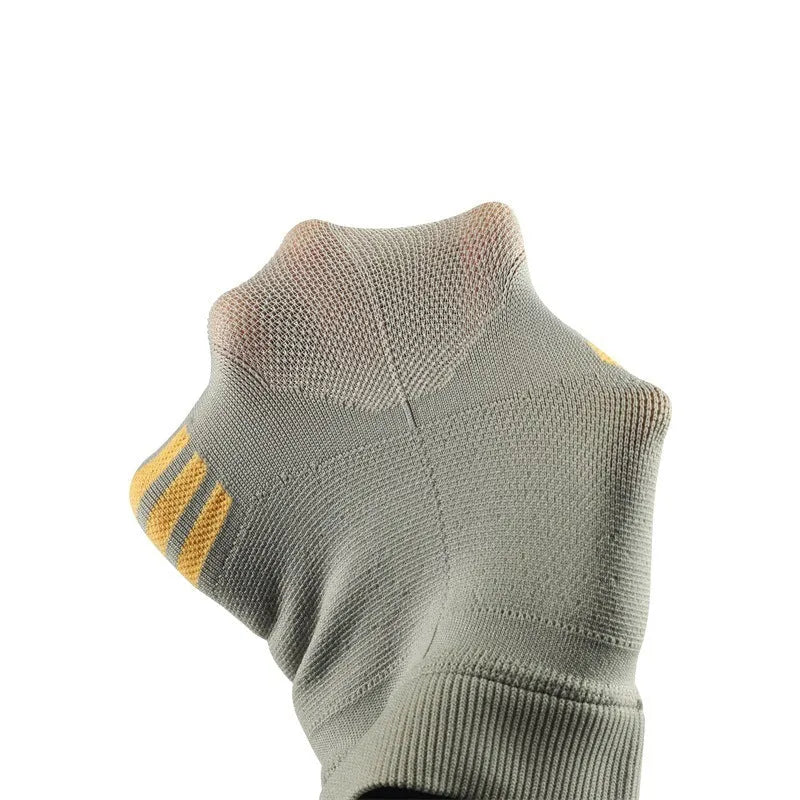 Pair of sports knee pads in two-tone colours for aerobics and basketball protection.
