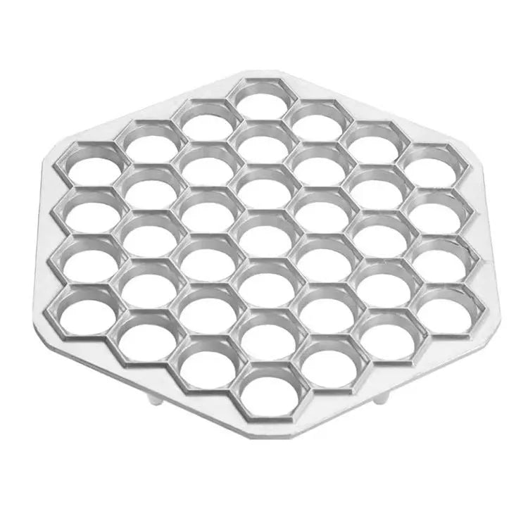 37-hole aluminium alloy dumpling mold for pressing wrappers quickly