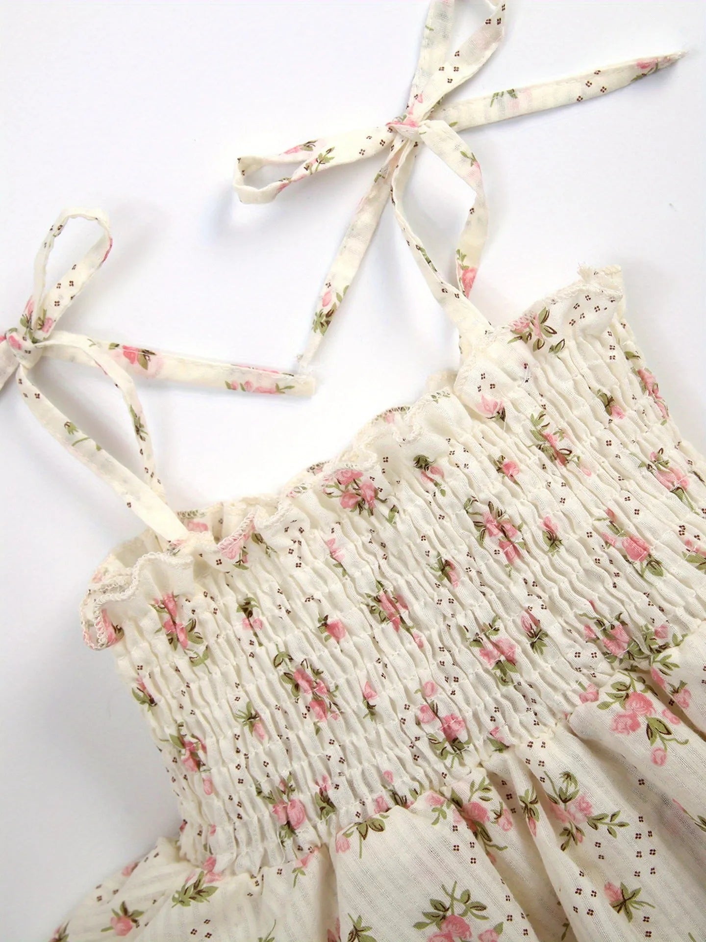 Baby girl boho jumpsuit set with corduroy A-line skirt and beige colour, including white T-shirt and headband