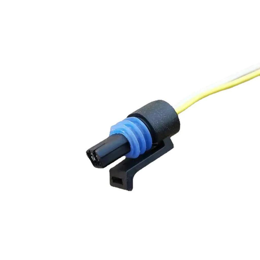 Automotive water temperature sensor plug for engine coolant monitoring replacement part