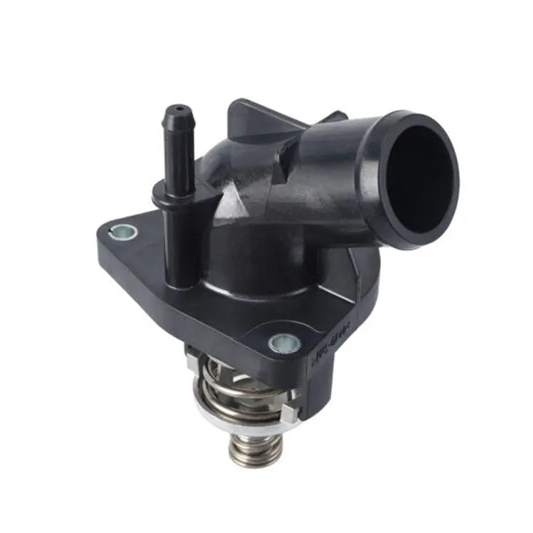 Alloy car thermostat assembly with black finish for Chevrolet and Cadillac vehicles