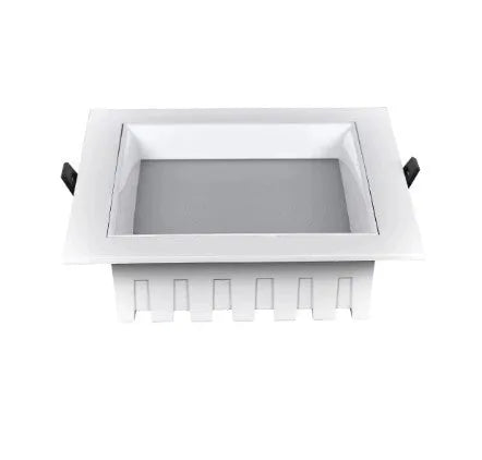 Ultra-thin square LED downlight with aluminium shell for ceiling grid installation