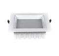 Ultra-thin square LED downlight with aluminium shell for ceiling grid installation