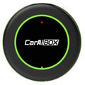 C6 black vehicle-mounted wireless adapter switching box with Type-C and USB interfaces, no screen, single or two-in-one style