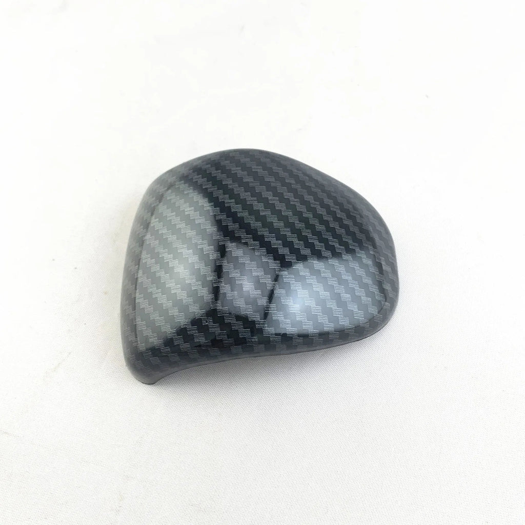 Smart RunK3 carbon fibre pattern gear shift cover sticker for car interior customisation