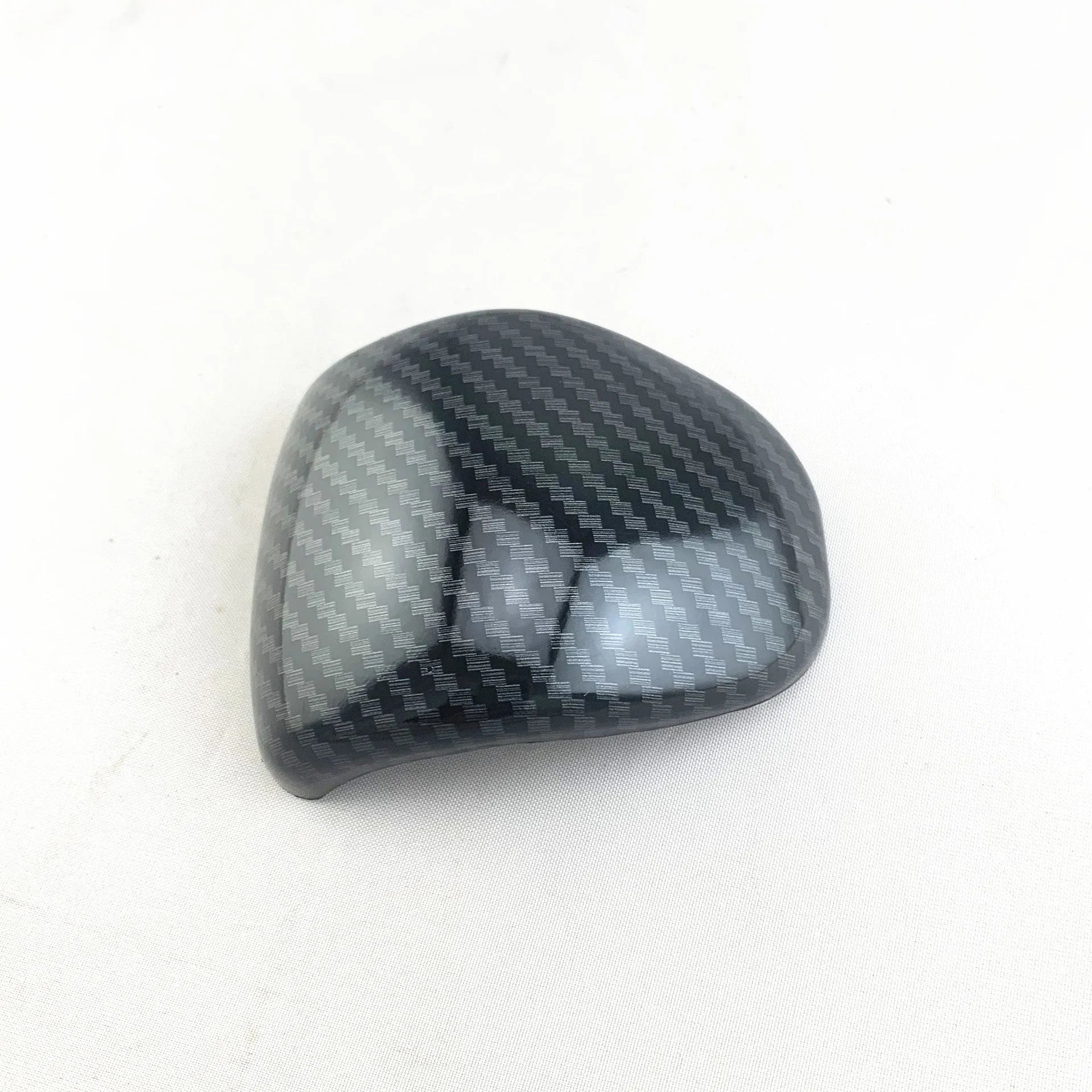 Smart RunK3 carbon fibre pattern gear shift cover sticker for car interior customisation