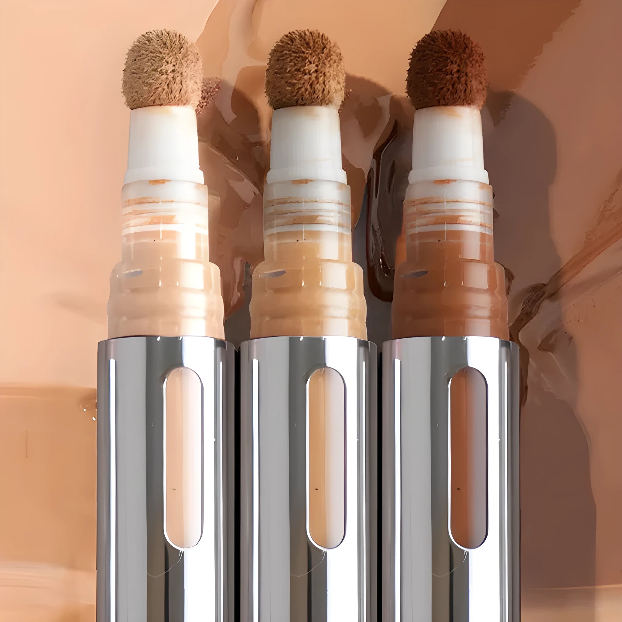 24 colour waterproof concealer contour stick for side nose shadow applications