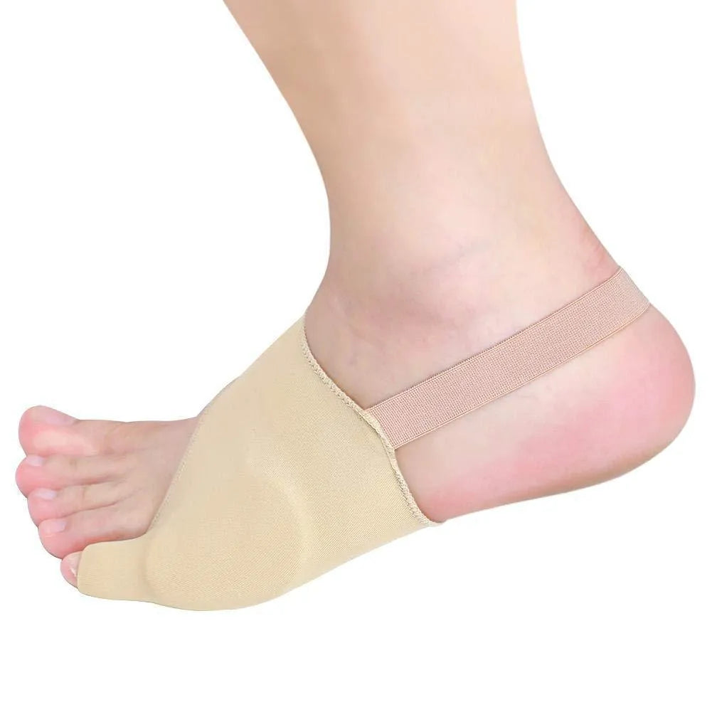 Nylon TPU toe separator triangle design for small toe inversion correction with rear support