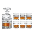 European-style crystal glass white wine glass whiskey glass set 320ml clear retro design