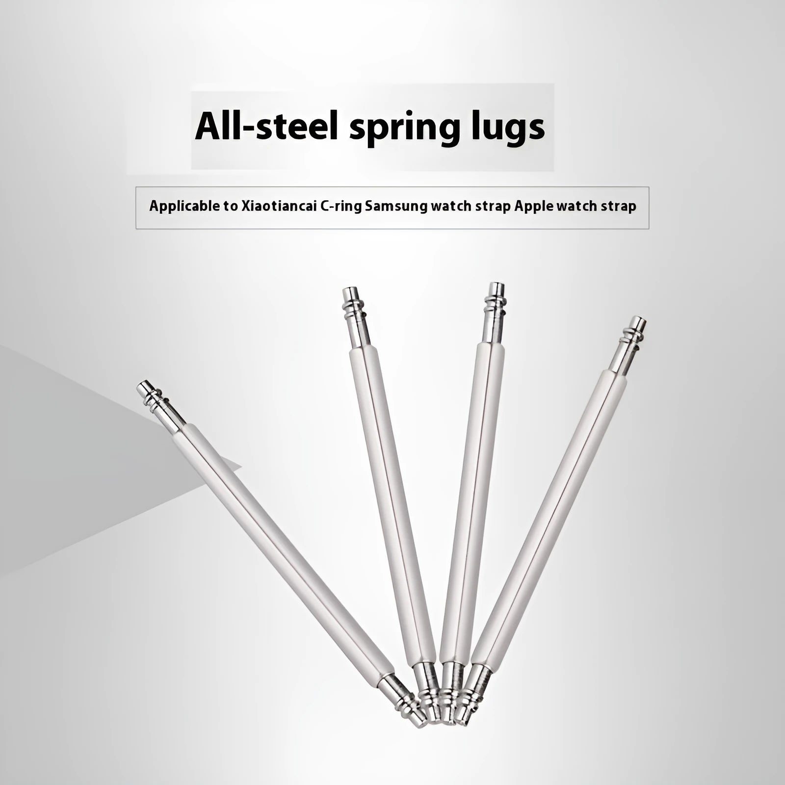 304 stainless steel watch spring bar pin 1.5mm diameter for watch strap replacement