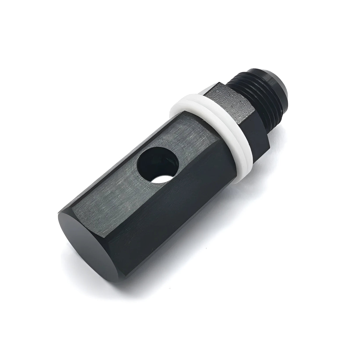 Aluminium alloy fuel tank exhaust check valve with AN6 AN8 AN10 connector options