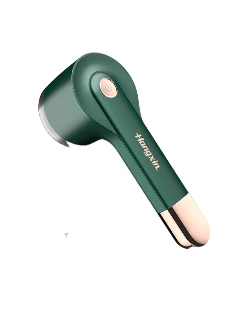 USB rechargeable hair ball trimmer for removing fabric pills from clothing and sofas.