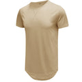 Men's slim fit cotton short-sleeved T-shirt in multiple colour options