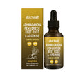 Maca Beetroot Drops 60ml liquid herbal supplement bottle with maca, beetroot and fenugreek extracts