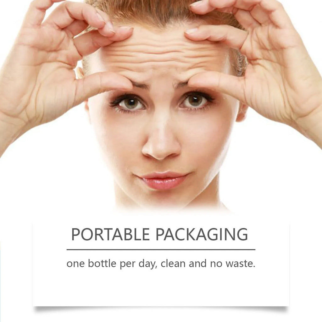 Moisturising nursing solution with 30 disposable sachets in compact packaging