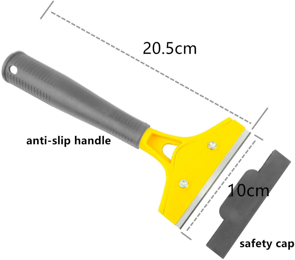 10-piece plastic car film smoothing tool set with squeegee and Teflon blade