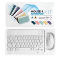 10-inch Bluetooth keyboard and wireless mouse set in selected colour with TY-C interface and USB linker