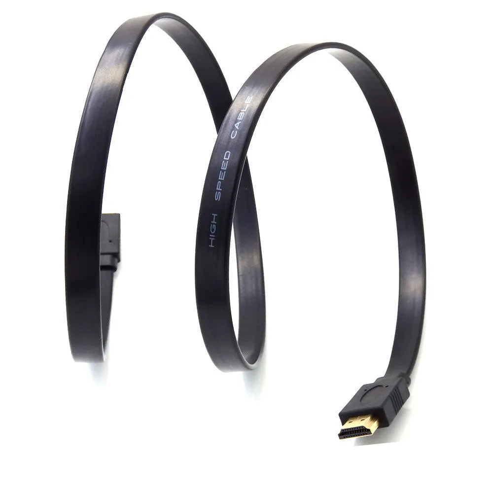 HDMI flat cable Full HD male to male short length for TV and set-top box