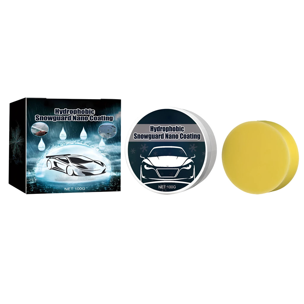 100g car snow removal cleaning cream tube, anti-freezing scratch repair wax for automotive exterior use