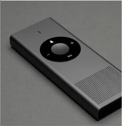 Xiaomi AI Translator portable voice translation device in Deep grey, supporting 14 languages