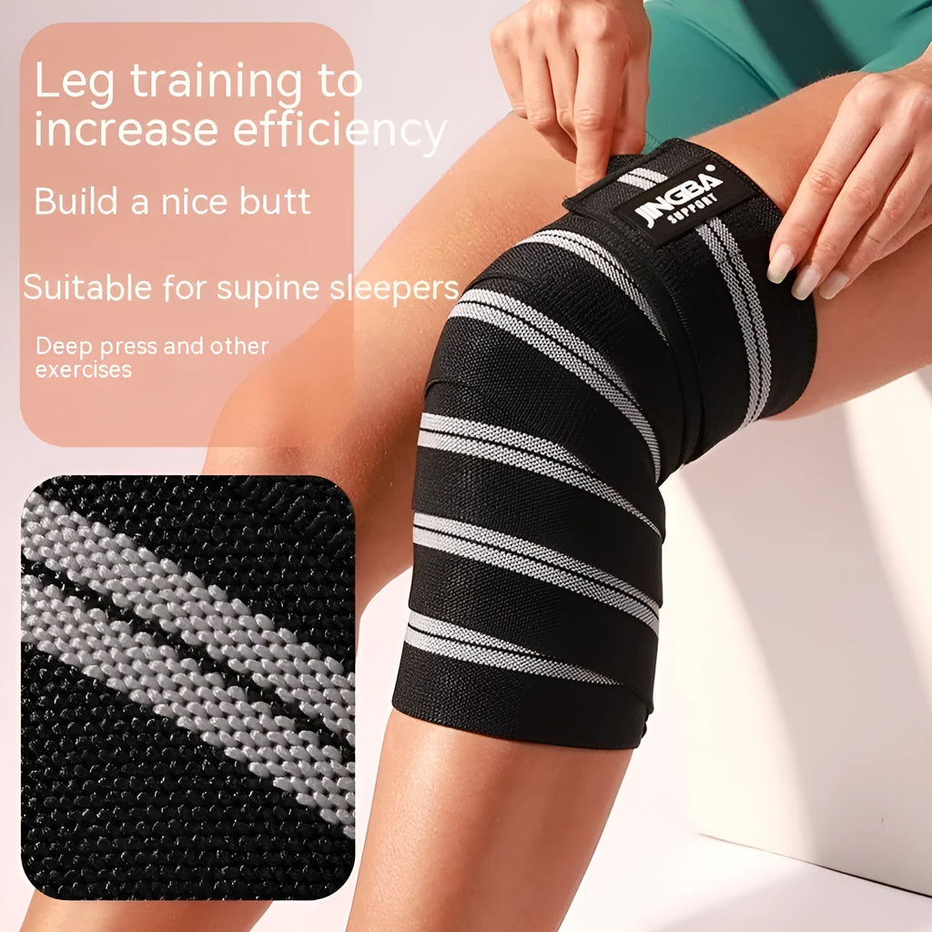 Adjustable knee pads in blue, grey, red, or yellow for sports protection