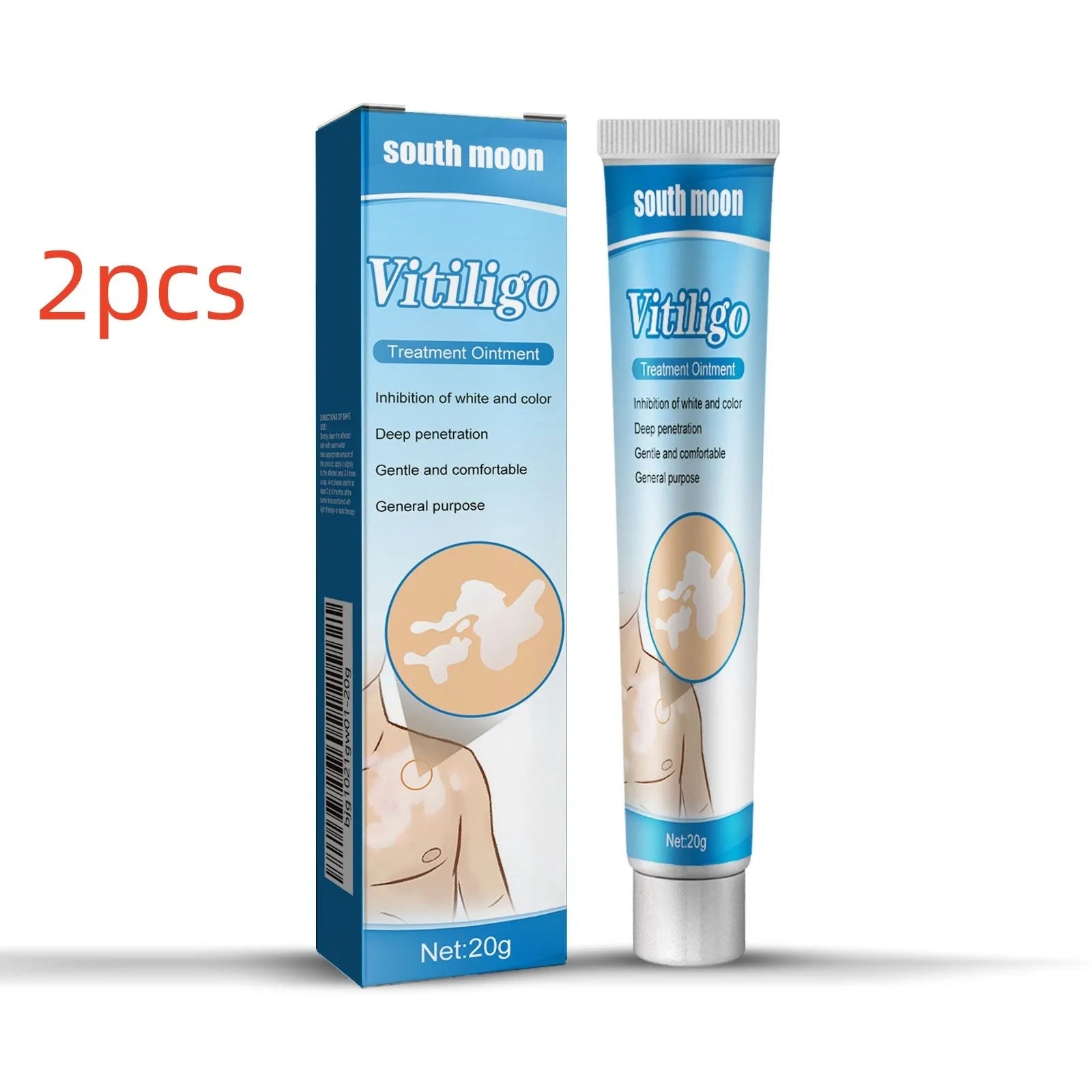 Flower Spot Sweat Spot Cream 20g white cream in box packaging for targeted blemish treatment