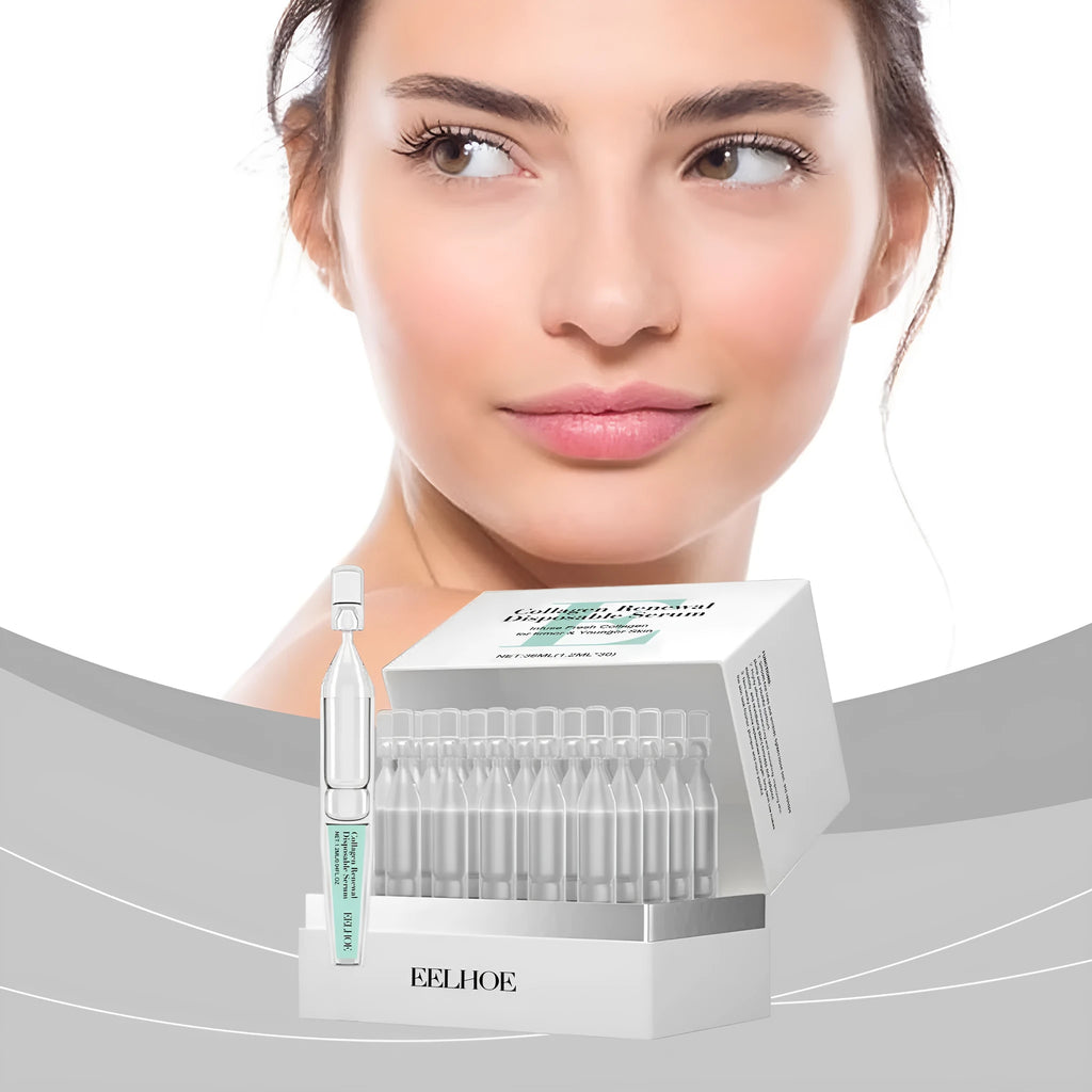 Moisturising nursing solution with 30 disposable sachets in compact packaging