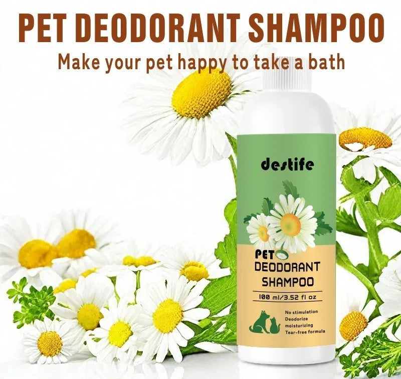 100ml pet shampoo and conditioner bottle for dogs and cats grooming