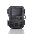 Black infrared night vision monitoring device with 12MP sensor and TF card slot