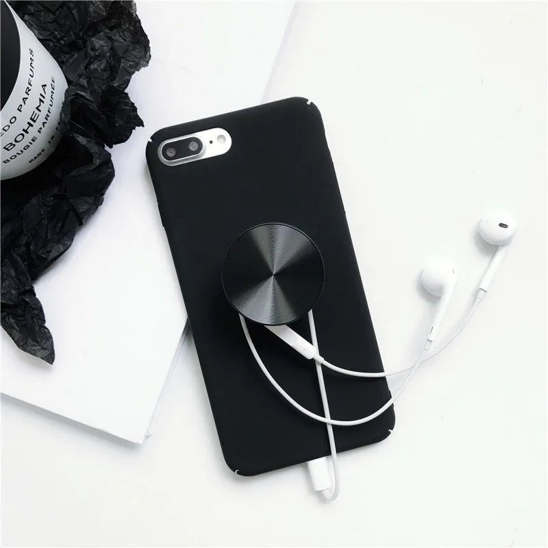 Colourful silicone phone ring stand and extension grip for mobile devices in silver colour