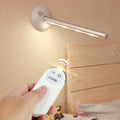 A remote-controlled LED lamp unit designed for installation inside a cabinet or next to a mirror.