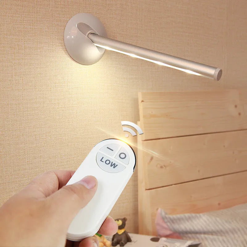 A remote-controlled LED lamp unit designed for installation inside a cabinet or next to a mirror.