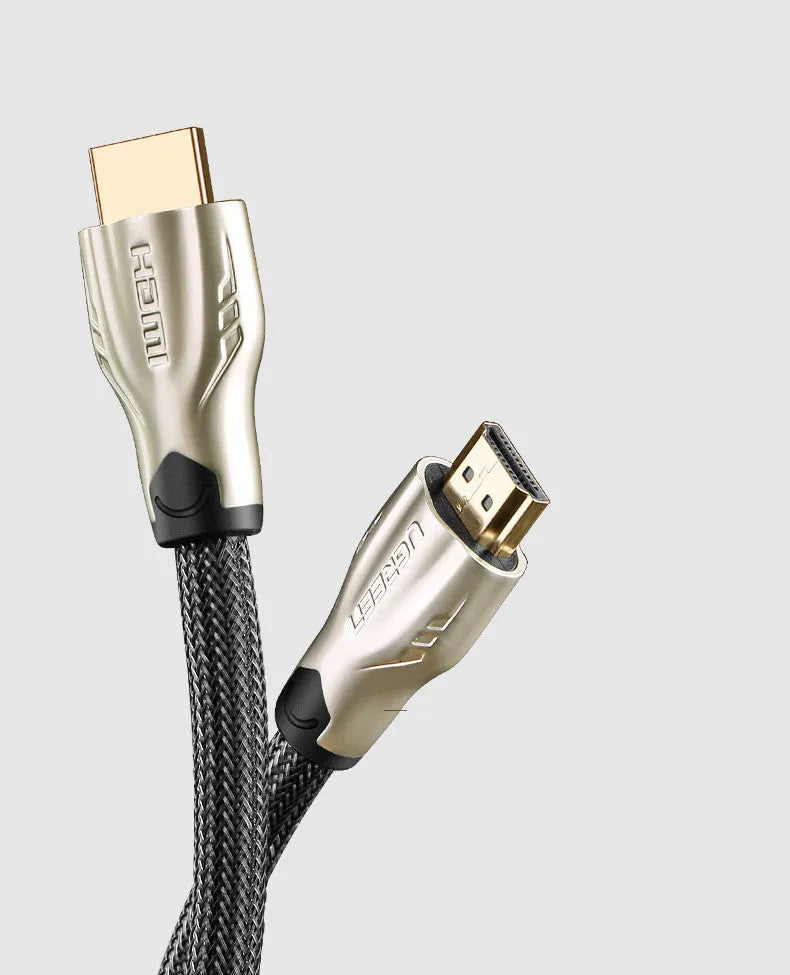 A 5-metre-long high-speed HDMI cable with gold-plated connectors on a white background.