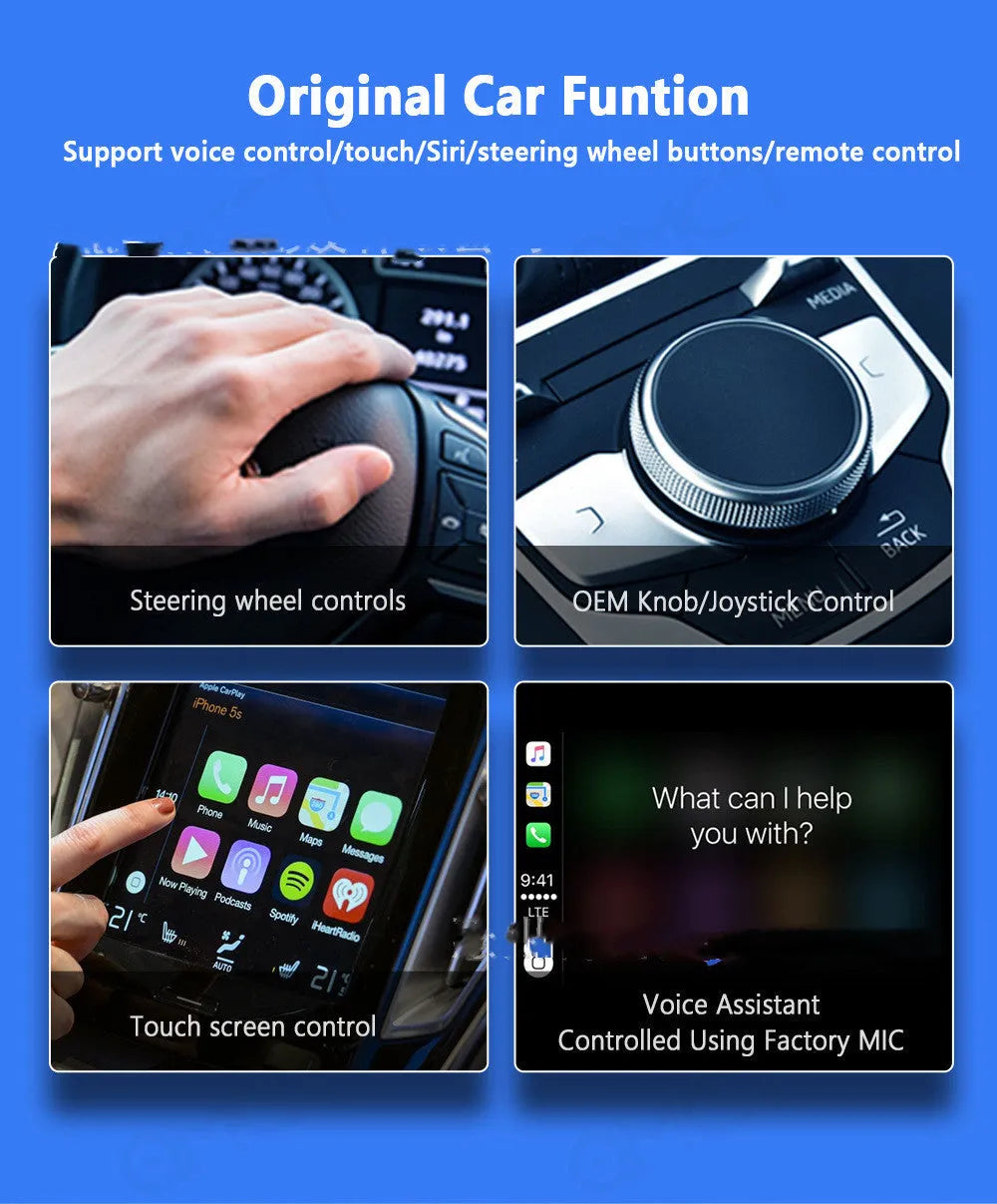 Black 9-inch car GPS navigation system with capacitive touch screen and USB interface