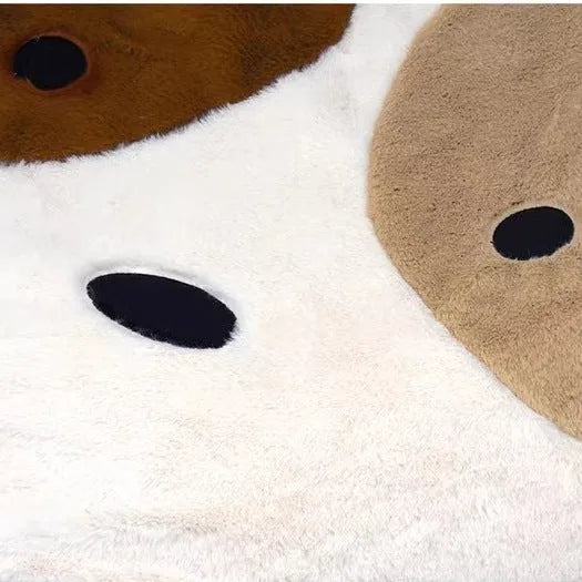 60cm round cloth cat bed with removable washable cover, puppy style, 15cm height pet nest