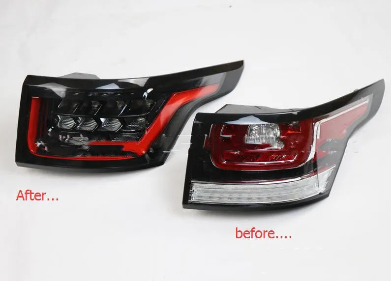 Pair of LED brake lights for Subaru WRX STI rear bumper, showing IP66 waterproof rating.