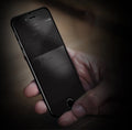 iPhone XS Max tempered glass screen protector with mirror colour film and anti-reflective coating