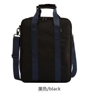 Large capacity nylon waterproof boarding bag in army green cube style for travel and home storage