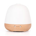 Round white ceramic ultrasonic essential oil humidifier, 180ml, 12W, with timer and single fog export