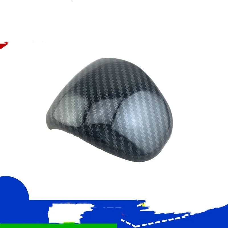 Smart RunK3 carbon fibre pattern gear shift cover sticker for car interior customisation