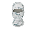 Men's sun protection fishing mask windproof pullover face cover in snow colour for outdoor sports