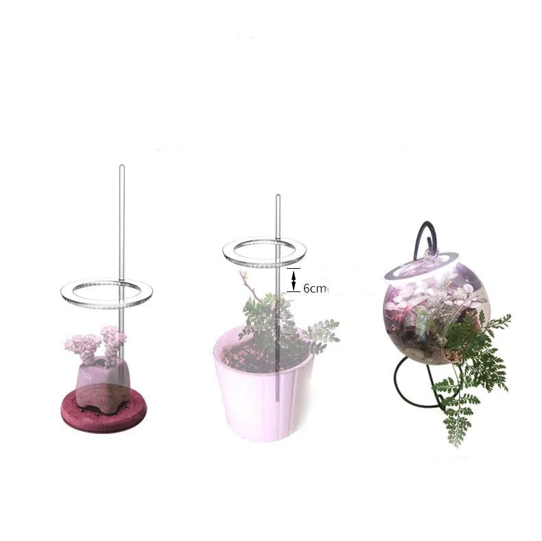 USB LED full spectrum grow light for indoor plants with transparent body and aluminium components
