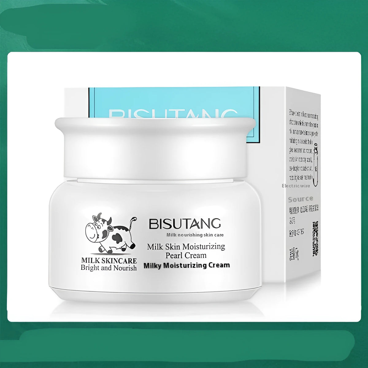 Milk bead lazy face cream 50g moisturising skincare product for general skin types