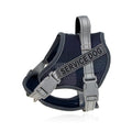 Colourful reflective pet harness with anti-strangulation design in camouflage pattern