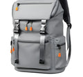 Men's Oxford cloth large capacity backpack 30x14x43cm in black for travel and commute