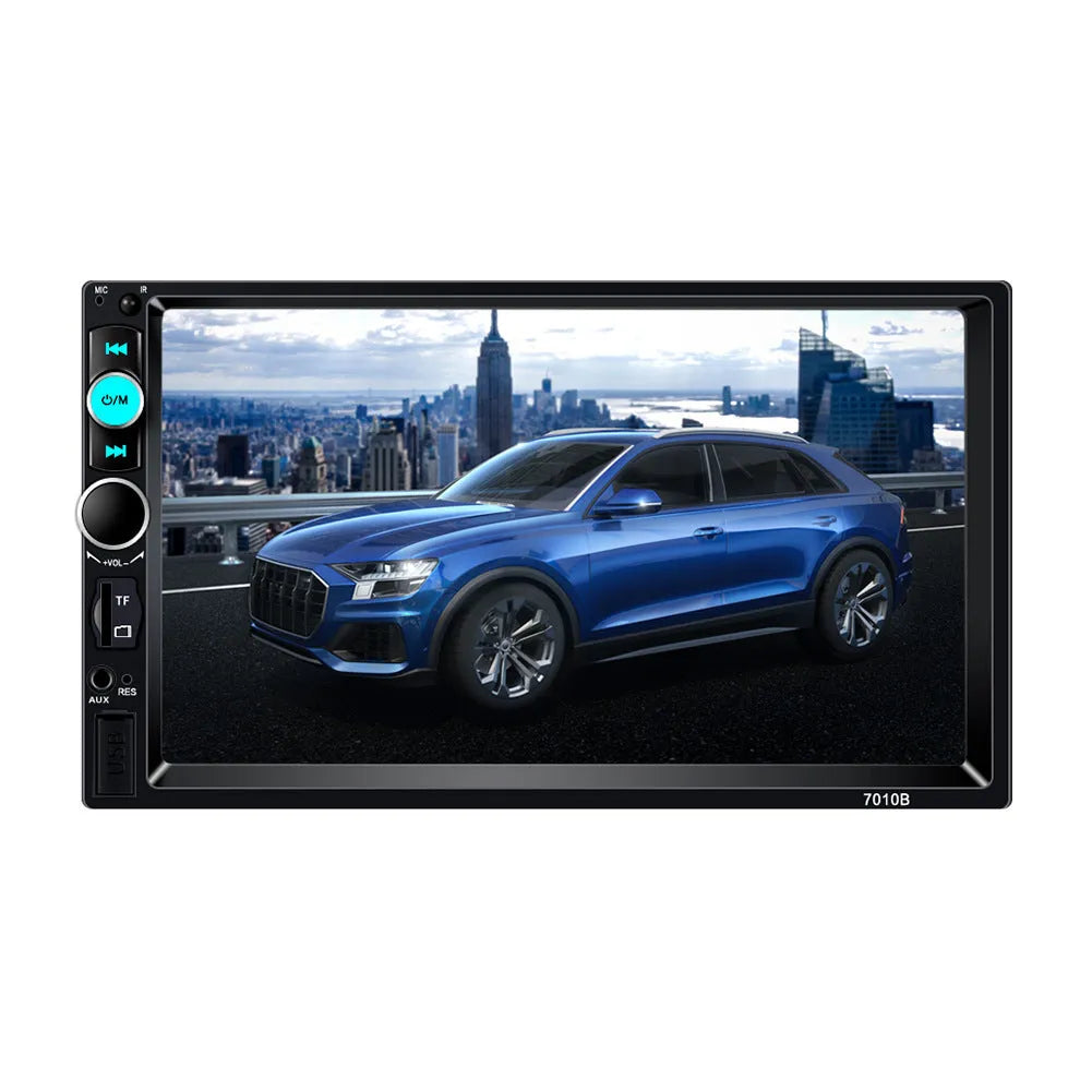 HD 7-inch Bluetooth car player for 7010 standard dashboard installation with LCD screen