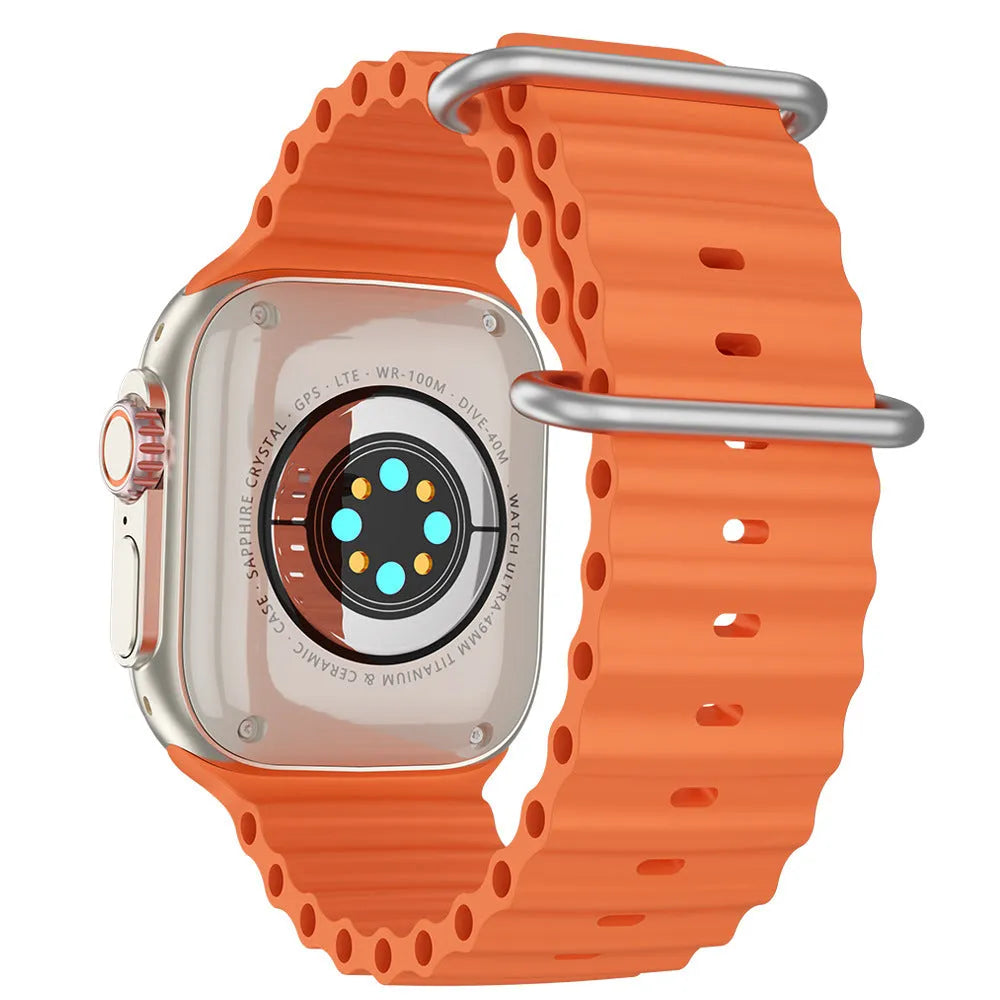 Electronic smart watch with TFT screen in gold, silver, black, and pink colours for teenagers and couples