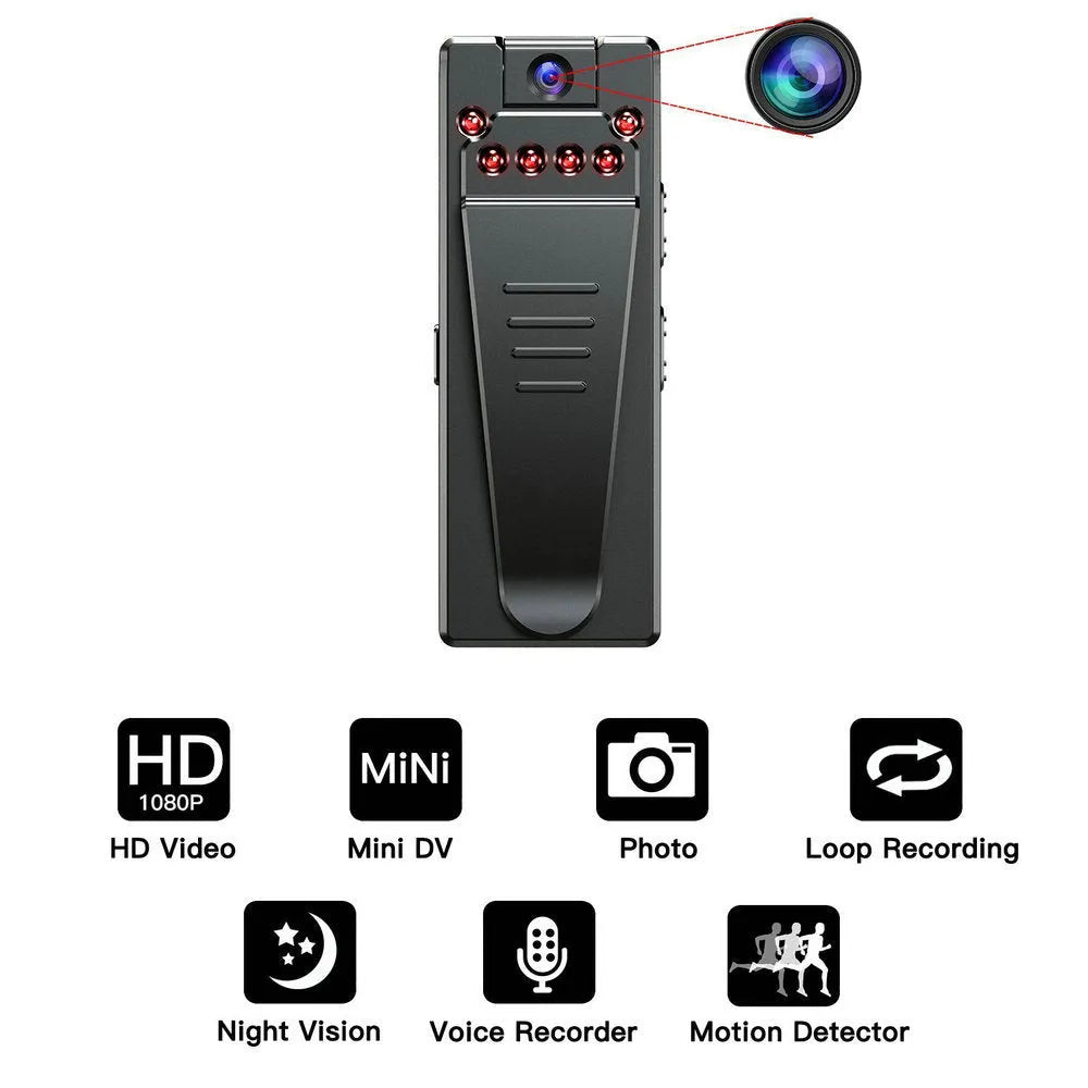 Black 1080p HD DV home camera with a rotating lens on a compact ABS plastic body.
