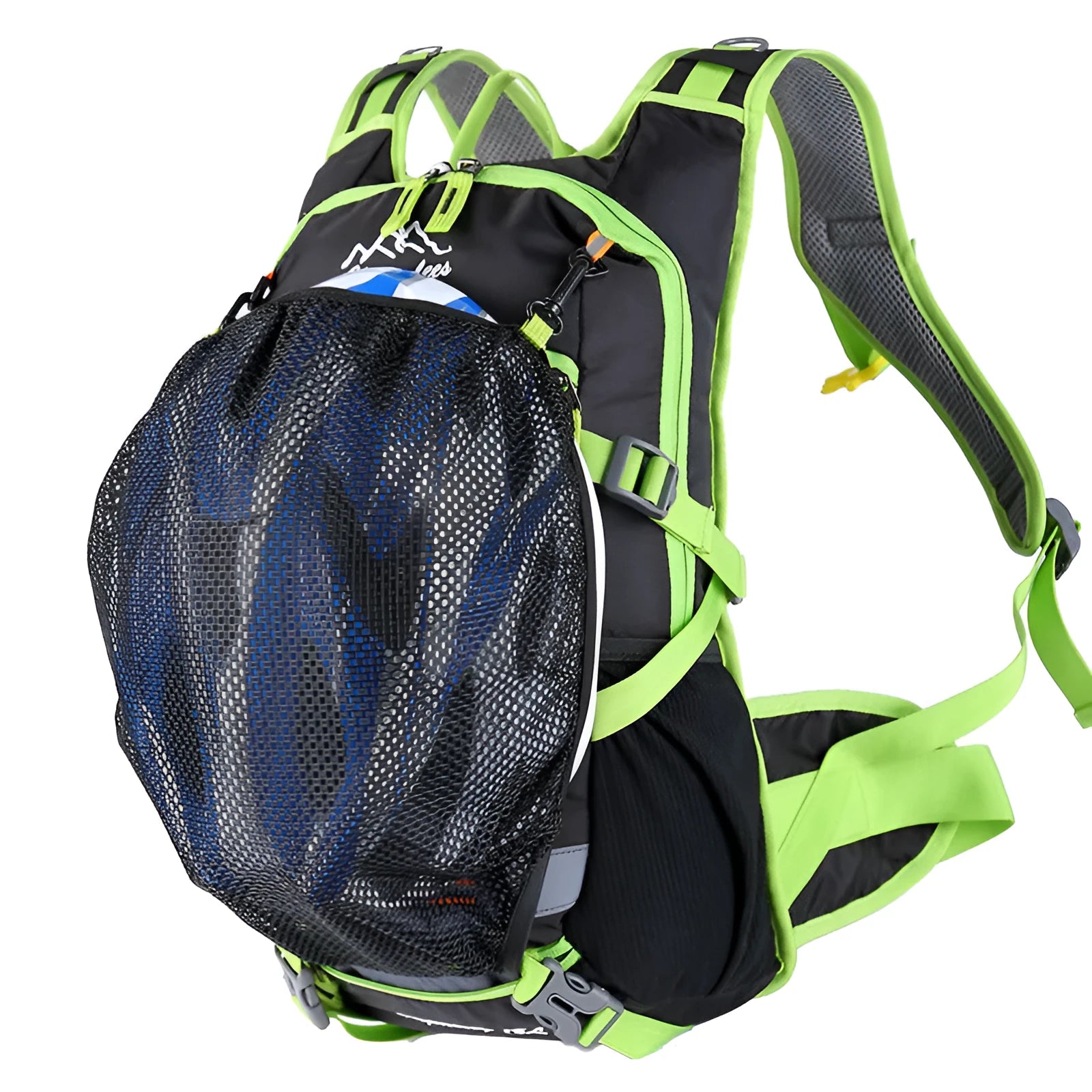 Compact nylon bicycle backpack in under 20 litre size, available in multiple colours for cycling and commuting