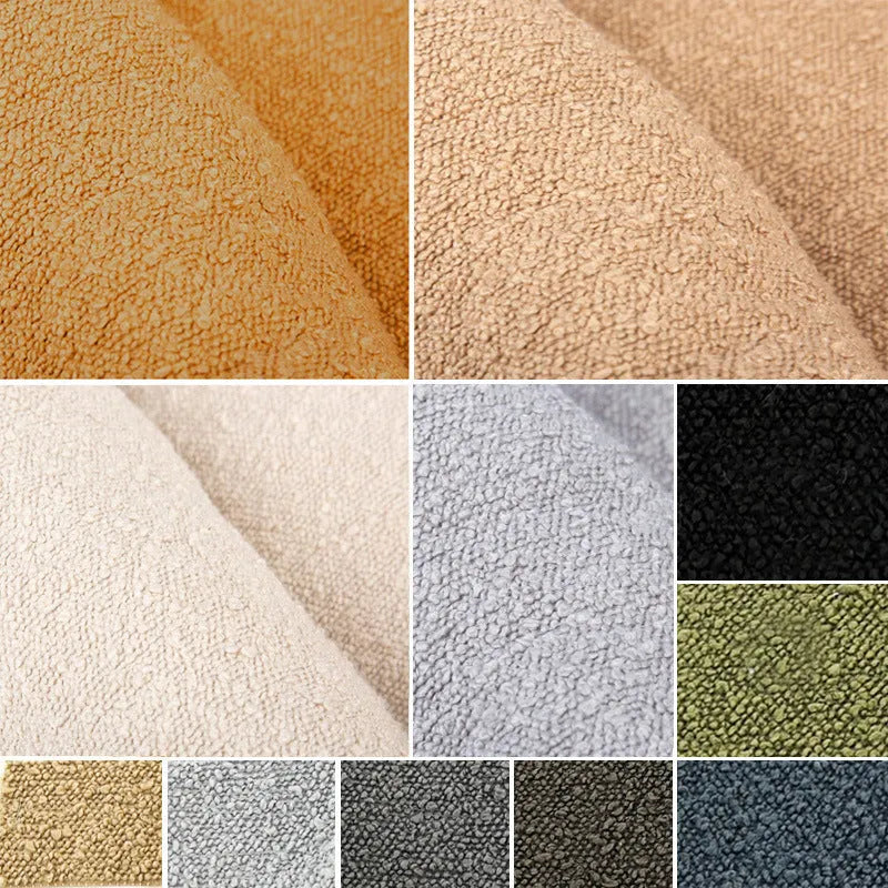 Beige rectangular cloth dog bed sofa in four sizes for medium and large breed pets.